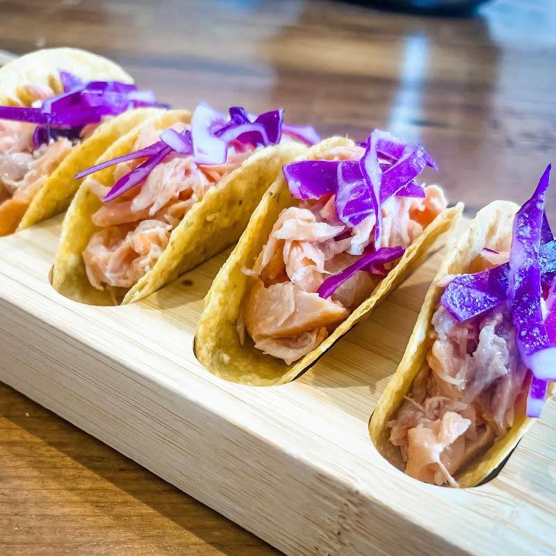 WET NOSE Mini Salmon Taco Treat for Dogs