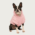 Load image into Gallery viewer, Sherpa Dog Hoodie - Blush