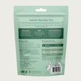 Load image into Gallery viewer, Back view of the bag of Fera Pets Hip & Joint powder. It provides additional information on product ingredients and directions for use.