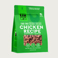 Load image into Gallery viewer, Raw Dynamic Frozen Raw Chicken dog food in a green bag, made from cage free chicken, grain-free, all-natural, and rich in protein for healthy dogs. Packaged in a six pound bag.