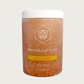 Load image into Gallery viewer, A 24 oz plastic tub of Savage Cat Food, Chicken recipe for cats. Tub is clear, with light reddish brown food inside. Raw. Keep Frozen.