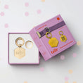 Load image into Gallery viewer, Large Tailr Classic Pet ID Tag, packaged in a square lavender box with spare O-ring.