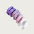 Load image into Gallery viewer, Pink ombre spring-shaped wool cat toy.