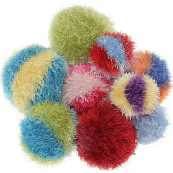 Fuzzy ball outlet dog toy