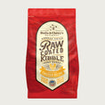 Load image into Gallery viewer, 3.5 lb red bag of Stella & Chewy's Freeze-Dried Raw Coated Kibble, Oven Baked Cage-Free Chicken Recipe for dogs. Grain free, protein focused nutrition. A small illustration of a chicken is in the center of the bag.