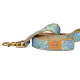 Light Blue Flowers Collar