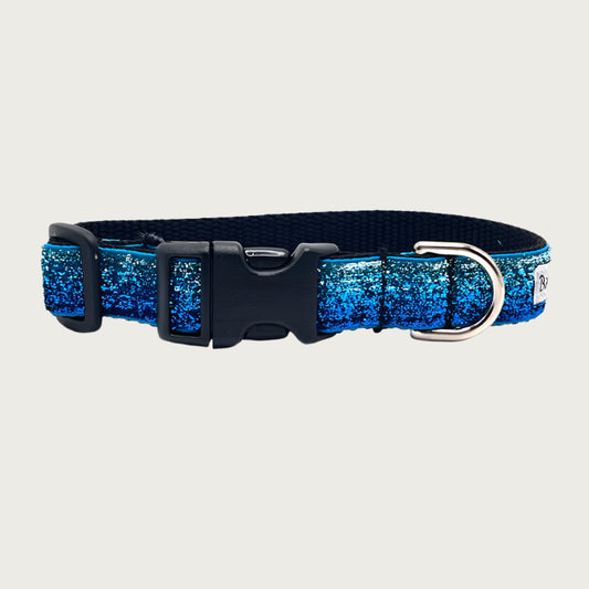 Blue Gradient Sparkle Collar
