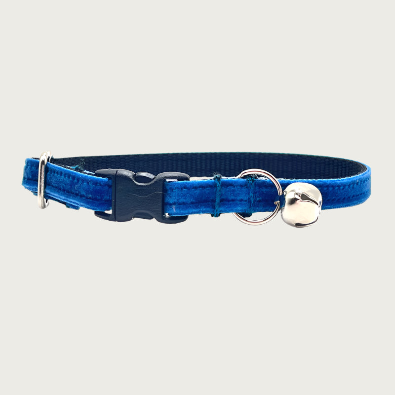Blue Velvet Collar