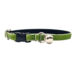 Green Velvet Collar