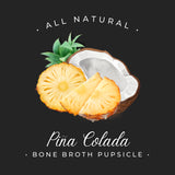 Bone Broth Pupsicles - Piña Colada