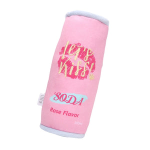 Soda Dog Toy - Pink