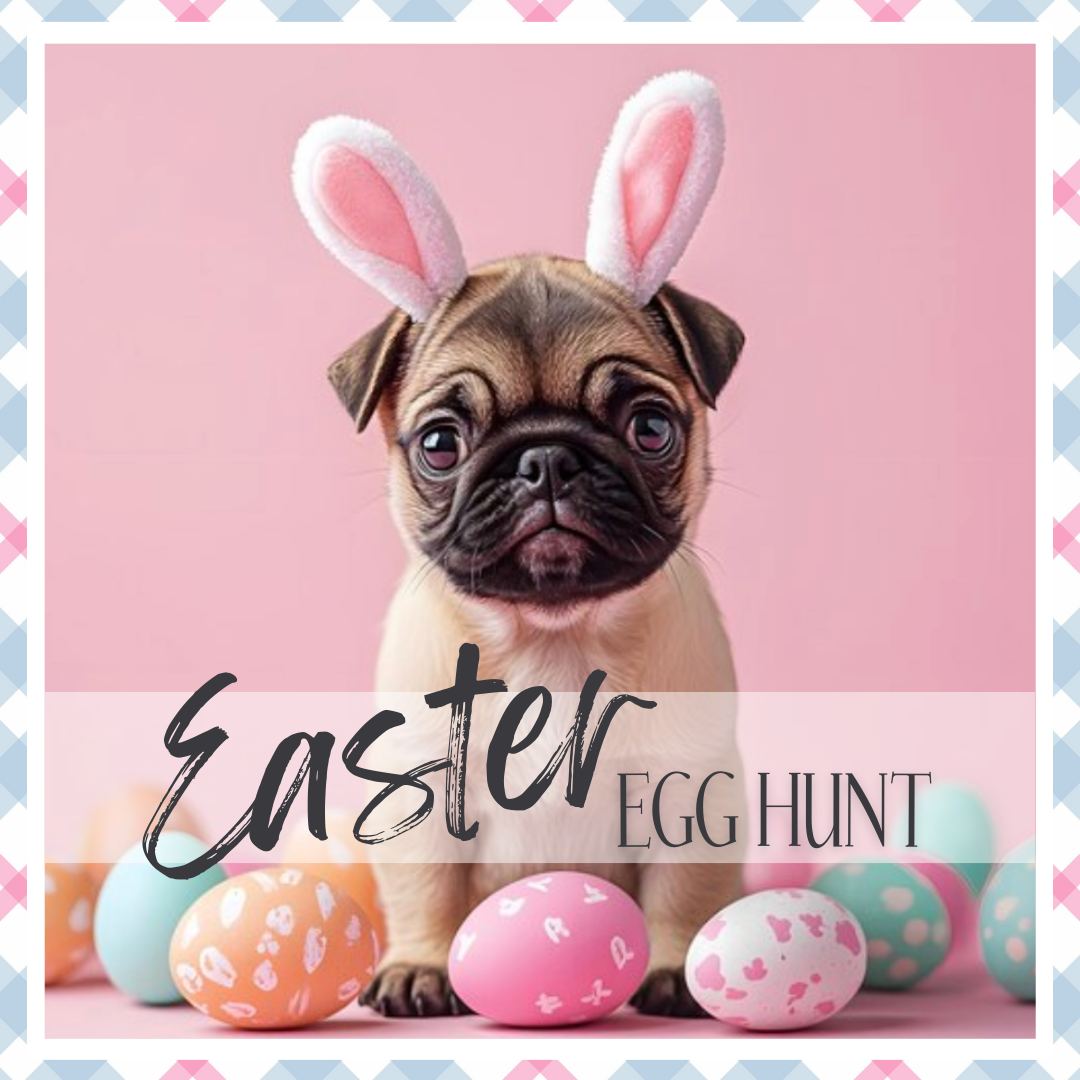 WET NOSE Easter Egg Hunt for Dogs