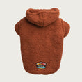 Load image into Gallery viewer, Sherpa Dog Hoodie - Rust
