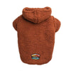 Sherpa Dog Hoodie - Rust