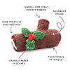 Yule Log Snuffle Toy