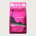 Load image into Gallery viewer, 10 lb hot pink bag of Fromm PurrSnickitty Salmon Splendor Recipe dry cat food, with black cat silhouette featured.
