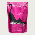 Load image into Gallery viewer, 4 lb hot pink bag of Fromm PurrSnickitty Salmon Splendor Recipe dry cat food, with black cat silhouette featured.
