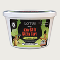 Load image into Gallery viewer, Plastic container of Lotus Raw Beef Green Tripe for dogs and cats. For supplemental feeding only. Made with only two ingredients: beef green tripe & water. No added hormones or antibiotics. Keep frozen. Net wt 17 oz.
