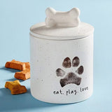 Paw Print Treat Jar