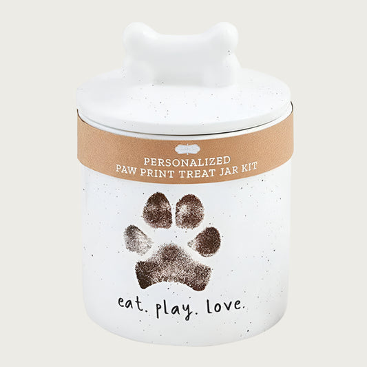 Paw Print Treat Jar