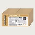 Load image into Gallery viewer, A 25 pound box of Northwest Naturals frozen raw diet for dogs, turkey recipe bars. Box contains 25 one-pound bars.
