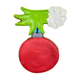 Grinch Ball Cookie