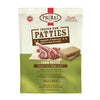 Primal lamb recipe frozen raw dog food patties for adult dogs, in a 6 pound bag.