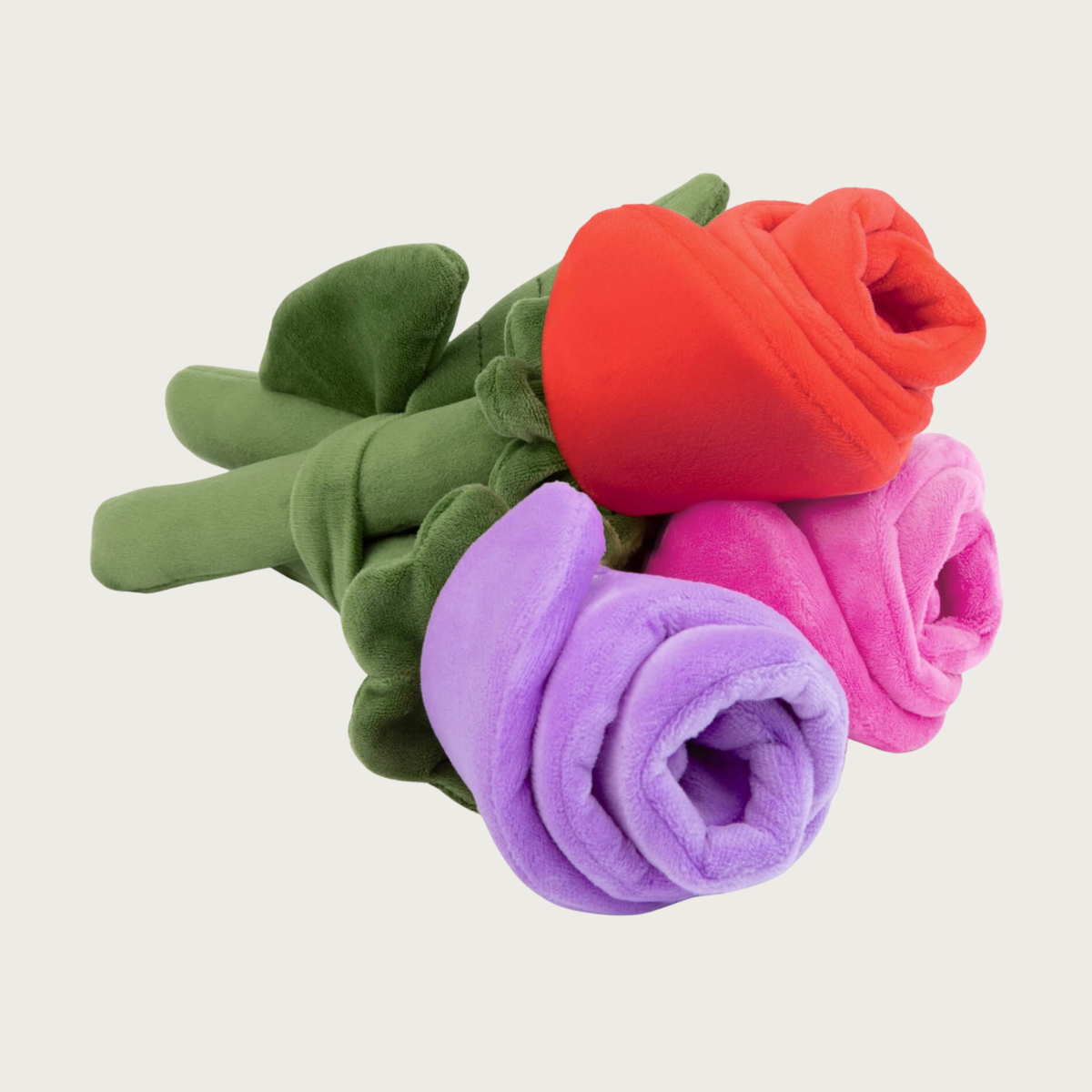 THE FOGGY DOG Bouquet of Roses Interactive Snuffle Dog Toy – Wet Nose