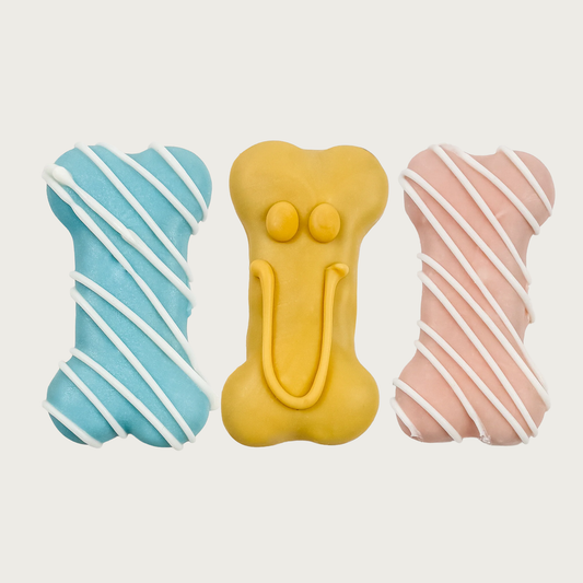 WET NOSE Dipped Bone Cookie for Dogs