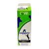 A green and white 32 oz carton of Answers Raw Goat's Milk Formula. Text on top reads "Pour a little love!". Additional text reads "Integrating Raw Feeding & Science".