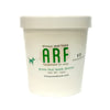 16 oz white carton with lid, of Always Real Food (ARF) Homemade for Dogs, grass-fed lamb dinner.