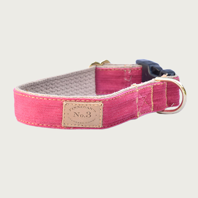 Pink Corduroy Collar