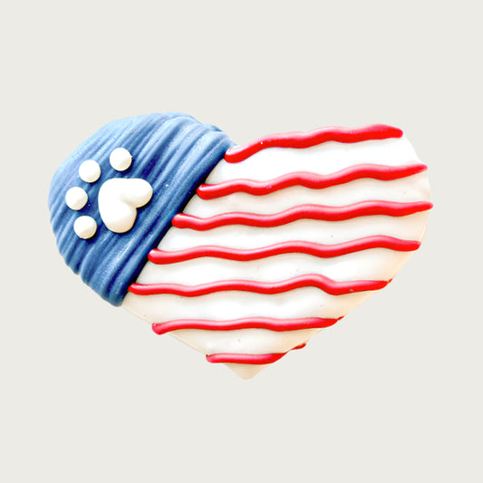 WET NOSE American Heart Cookie for Dogs