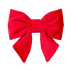 Cranberry Velvet Lady Bow