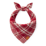 Marsala Plaid Bandana