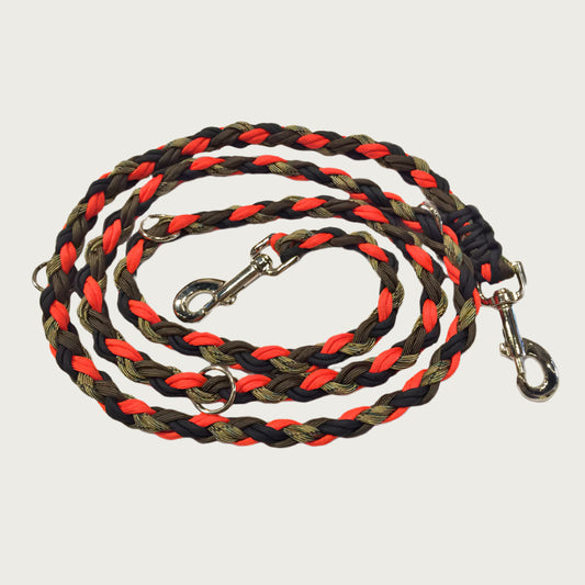Camo Orange Paracord Collar