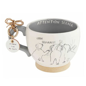 Mug & Collar Charm Set - Attention Seeker
