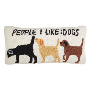 Pillow - I Like Dogs Hooked
