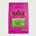 Load image into Gallery viewer, A 7.8 lb pink bag of RAWZ Meal Free Dry Cat Food, Dehydrated Chicken, Turkey & Chicken Recipe. Green box in center of bag is text heavy and reads, "First Seven Ingredients: Dehydrated Chicken, Dehydrated Deboned Chicken, Chicken, Turkey, Chicken Liver, Turkey Liver, Turkey Hearts." No Chicken or Turkey Meal, No rendered chicken fat added. 
