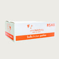 Load image into Gallery viewer, An orange and white box of Smallbatch chicken batch recipe, frozen raw dog food. This 18 pound bulk box contains 36 patties.
