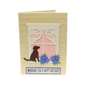Woofing You A Happy Birthday Card
