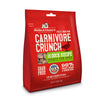 3.25 oz red bag of Stella & Chewy's Freeze-Dried Raw Carnivore Crunch Cage-Free Duck Recipe Treats for Dogs. Grain-Free, 98% poultry, organs & ground bone. Less than 3 calories per treat.
