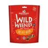 3.25 oz red bag of Stella & Chewy's Freeze-Dried Raw Wild Weenies Grass-Fed Beef Recipe Treats for Dogs. Grain-Free, 97% beef & organs.