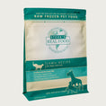 Load image into Gallery viewer, A 5 pound bag of Steve's Real Food frozen raw food, pour and serve nuggets in the lamu (lamb and emu) recipe for both dogs and cats. 
