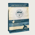 Load image into Gallery viewer, A 5 pound bag of Steve's Real Food frozen raw food, pour and serve nuggets in the turkey recipe for both dogs and cats. 
