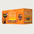 Load image into Gallery viewer, An orange box of Tiki Cat Grill Variety Pack 6 flavors. Box contains 12 - 2.8 oz cans (2 of each flavor). Refer to "Product Details" for the flavor list.
