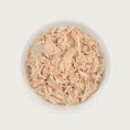 Load image into Gallery viewer, Close-up photo of a dish of Tiki Cat Succulent Chicken Recipe. Dish is full of shredded chicken.
